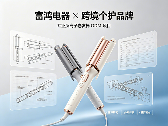 专业负离子卷发棒ODM项目