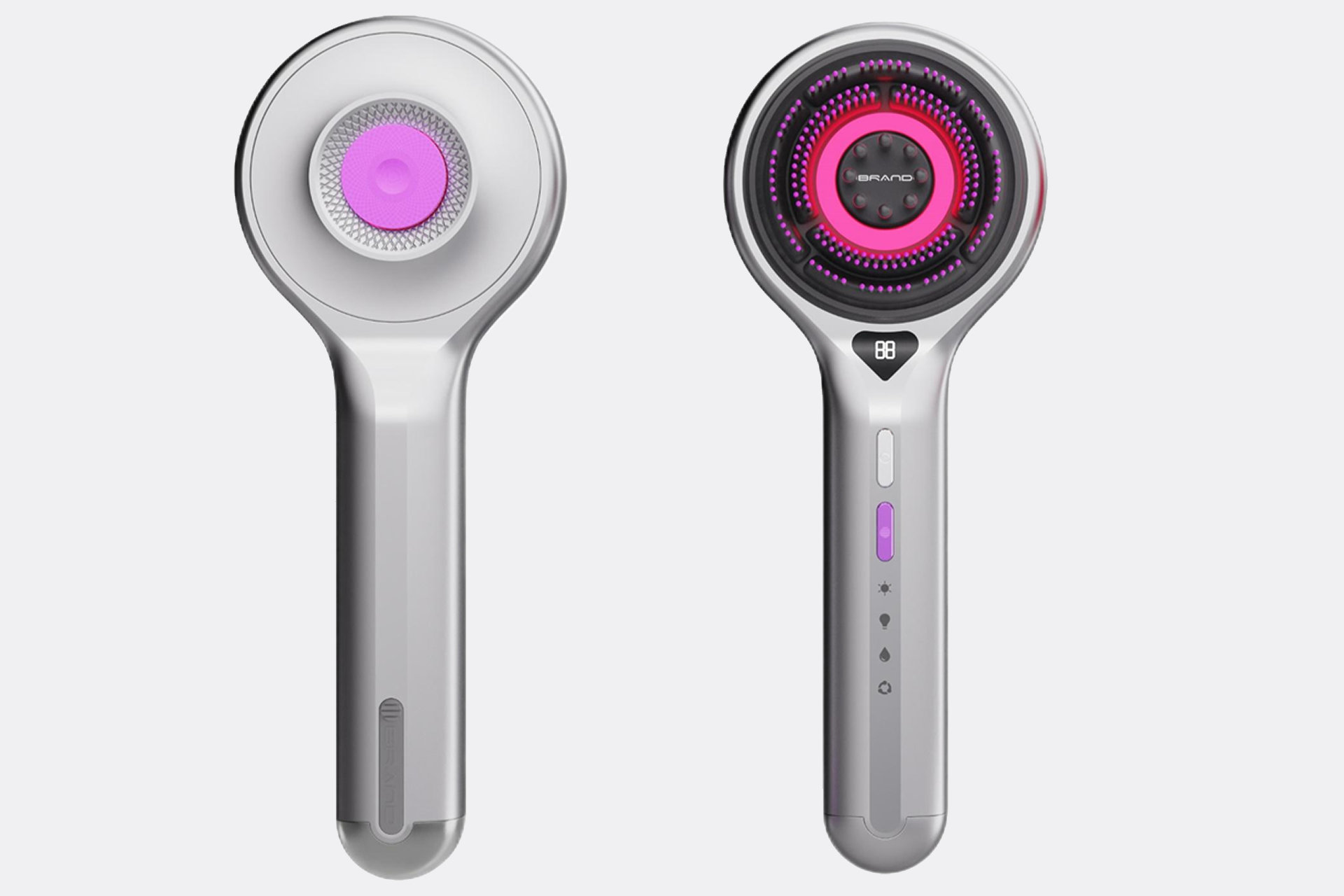 智能电动头皮精油按摩梳红蓝光养护震动发根头部护理仪器